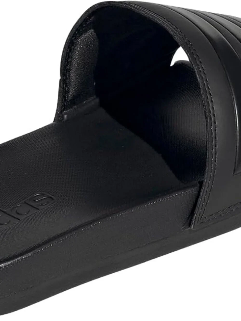 adidas unisex-adult Adilette Comfort black/black Men's 14 Women's 15
